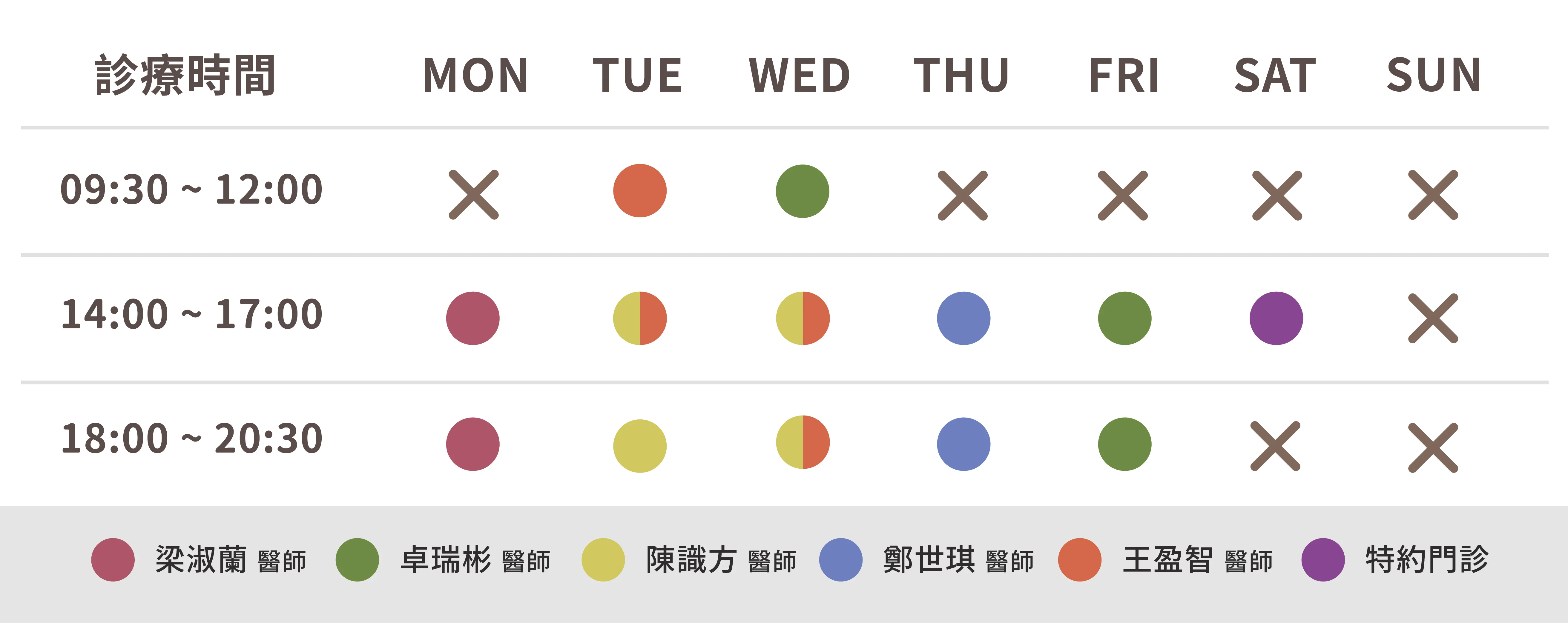Timetable